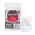 2-3" Binder, Label Holder, Pk12