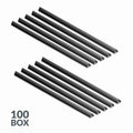 1/4" x 11" Black Binding Bars Only, 100/BX