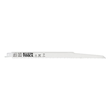 12 in x 6 TPI Reciprocating Saw Blade, KLEIN, 5 PK