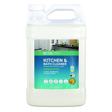 Kitchen and Bathroom Cleaner, Gray, 1 gal