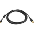 Standard USB Cable, Black, 10ft L