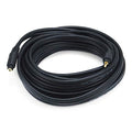 A/V Cable, 3.5mm M/F Ext Cble, Blk, 25ft