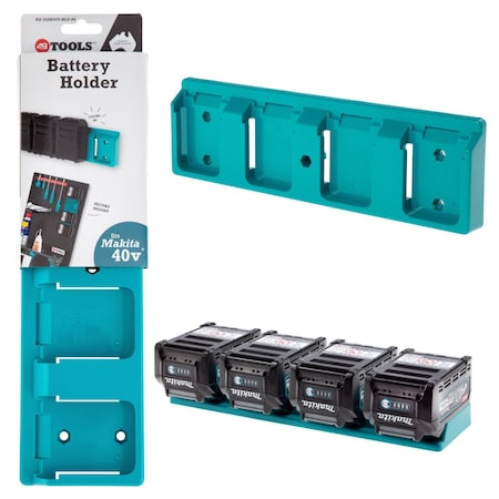 Battery Holder, 14 in L, 40 V