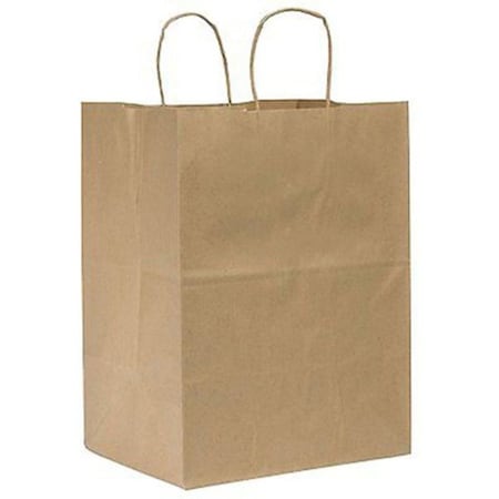 Regal Brown Shopping Bag Flat Bottom, Twist Handle, Pk200