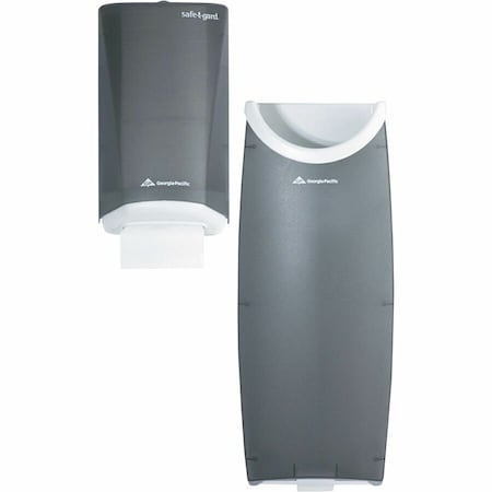 Dispenser & Receptacle, Plastic, Smoke