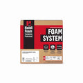 Spray Foam Sealant Kit, Straw Application Method 26.4 lb, Two Cylinders, Cream