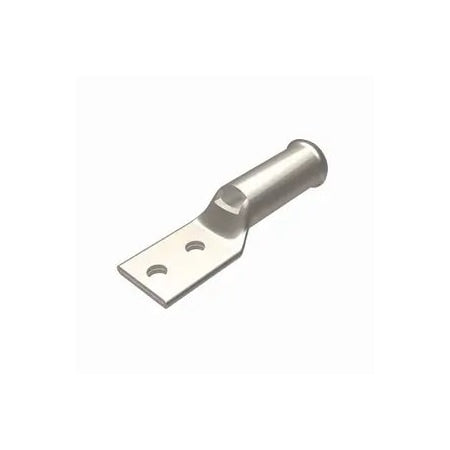 Two-Hole Compression Lug, 350 kcmil Max, 1 to 2 in Stud, Long Barrel, Copper, None