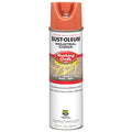 Inverted Marking Chalk Aerosol, 17 oz, APWA Orange, Water -Based