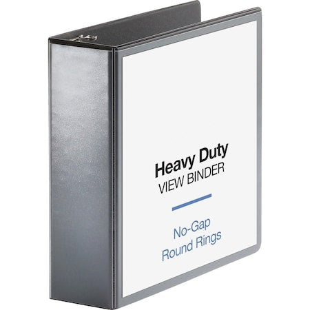 Ring Binder, Blk, Polypropylene/Chipboard