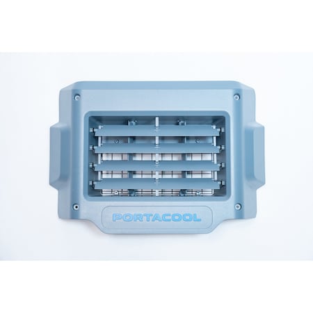 Louver Kit, Plastic, 20 in W, 20 in L