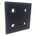 JoiningPlate,Aluminum,Black,3in,3in