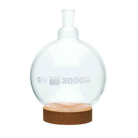 Boiling Flask, Colorless, 250 mm H