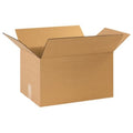 17 1/4 in x 11 1/4 in x 10 in Shipping Box, Kraft, Corrugate, Single Wall, 44 ECT