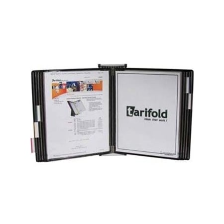 Document Wall Display Unit, 10 Black Pock
