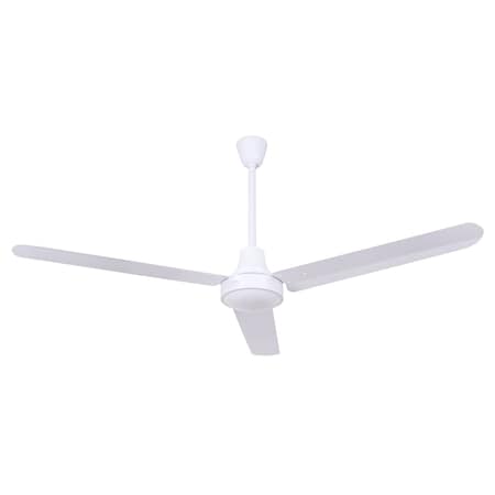 Industrial DC Fan, CP56D11N, 56inch Fan, 56 in Blade Dia, 3 Blades, 5 Speeds, 120V AC