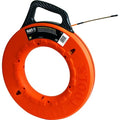 Fish Tape, Length 200 ft, Tape Size 3/16 in, Fiberglass
