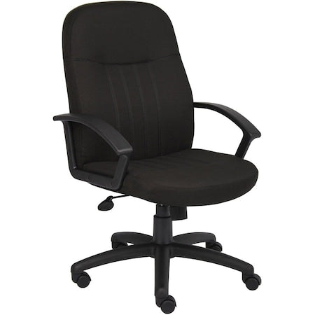 Managers Chair, 27 in W 27" L 44" H, Loop, Fabric Seat