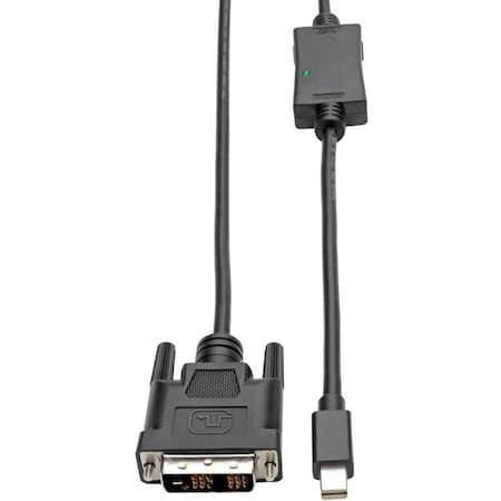 Mini DisplayPort to DVI Adapter Cable M/M 1080p mDP to DVI 10ft
