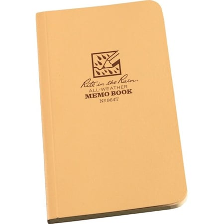 All Weather Memo Book, Univ, 3-1/2 x 6 in.