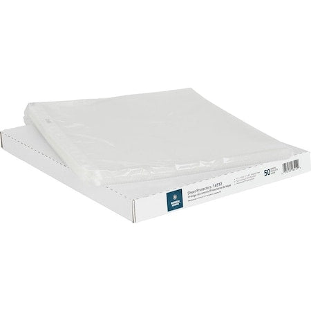 Sheet Protector, Clear, Polypropylene, PK5
