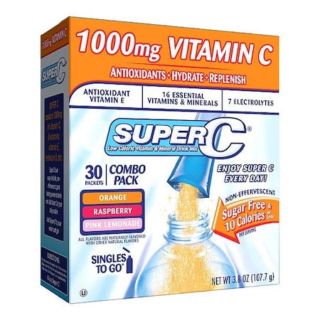 Super C, Immunity Variety Powder, 30PK