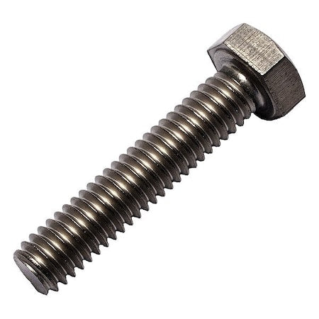 Grade 2, 5/16"-18 Hex Head Cap Screw, Plain Grade 2 Titanium, 1-1/2 in L