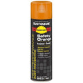 Rust Preventative Spray Paint, Safety Orange, Gloss, Solvent, 15 oz