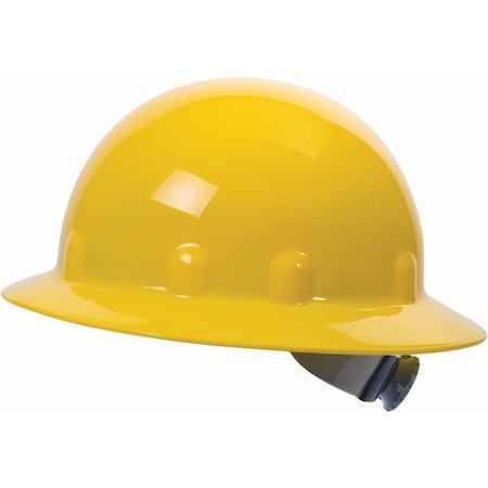 Hard Hat, Super Eight E1, Thermoplastic, 8 Point Ratchet, Type 1, Class E, Yellow
