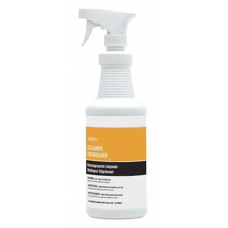Degreaser, 1 Qt Trigger Spray Bottle, Liquid, Green