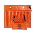Tool Apron, Orange vinyl 8 Pockets, Orange, vinyl, 8 Pockets