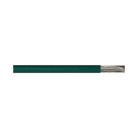 HighTemp/VoltageLeadWire, 14AWG, Grn, 50ft