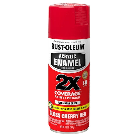 Acrylic Enamel, Gloss Red, PK6