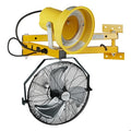 Dock Light,40 in,Poly Head w/Fan,No Bulb