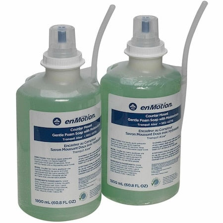 Hand Soap, enMotion Series, 1, 800 mL, Foam, Tranquil Aloe, Moisturizing, 2 PK