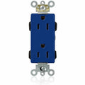 Straight Blade Receptacle, 5-15R, 15 A, 125V AC, Flush Mount, Self-Grounded