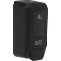 Soap/Sanitizer Dispenser, Black, Plastic