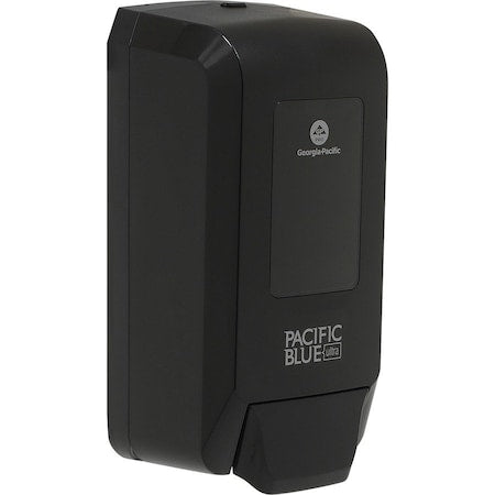 Soap/Sanitizer Dispenser, Black, Plastic