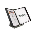 Document Desk Display Unit, 10 Black Pock