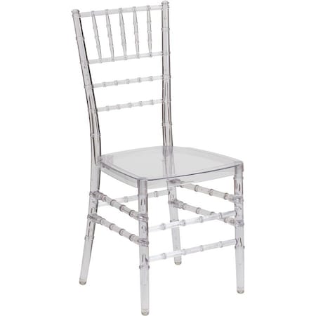 Traditional Stacking Chiavari Chair, 15-3/4 in W 20" L 36-1/4" H