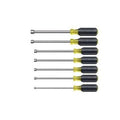 Nut Driver Set, Magnetic Nut Drivers, 6-Inch Shafts, 7-Piece