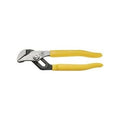 6 1/2 in Straight Jaw Tongue and Groove Plier Serrated, Plastic Grip