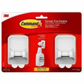 Spray Bottle Hanger, White, Plastic, PK2