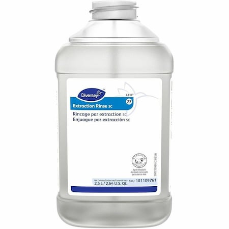 Carpet Extraction Rinse, 2.5L Bottle, 2 PK