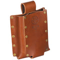 Tool Holder, 3-Pocket, Brown, Leather, 3 Pockets