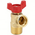 Boiler Drain Valve, Quarter Turn, 3/4 In