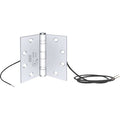 Electrified Hinge, Stainless Steel, Satin Chrome, Includes: Mounting hardware