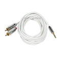 Audio Cable, 3.5mm, RCA, M/M, 10 Ft