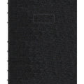 9-1/4 x 7-1/4" Twin Wire Notebook, College Rule, 75 Pg, Cover Color: Black