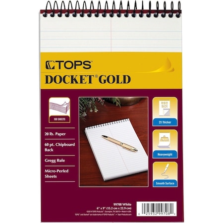 6 x 9" Poly Covered Steno Books