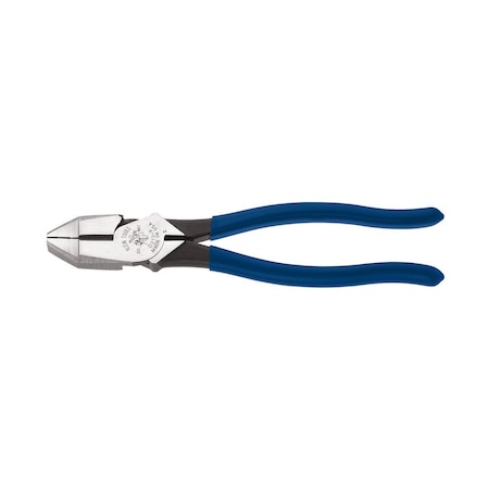 9 3/8 in Linemans Plier High Leverage, Steel